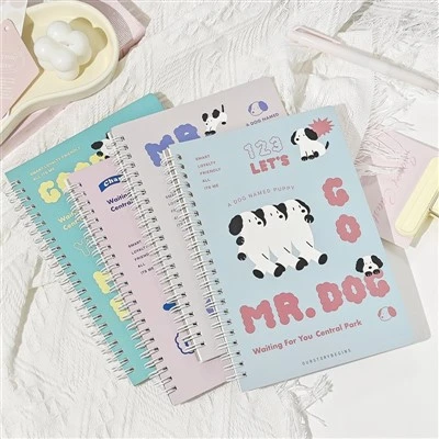 The Day Of B.Duck Coil Notebook