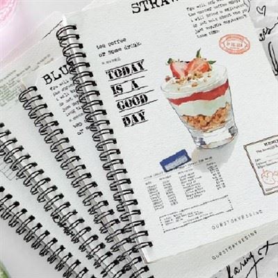 Ice Drink Coil Notebook