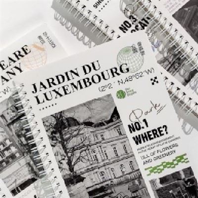 Paris Break Coil Notebook