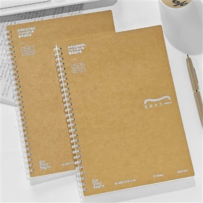 Pure Cowhide Soft Ring Notebook