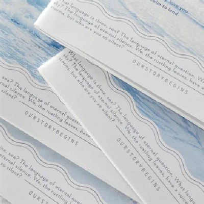 Sky Stitched Notebook